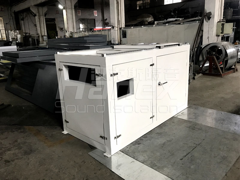 吉田建材不銹鋼隔音罩設(shè)計(jì)現(xiàn)場(chǎng)