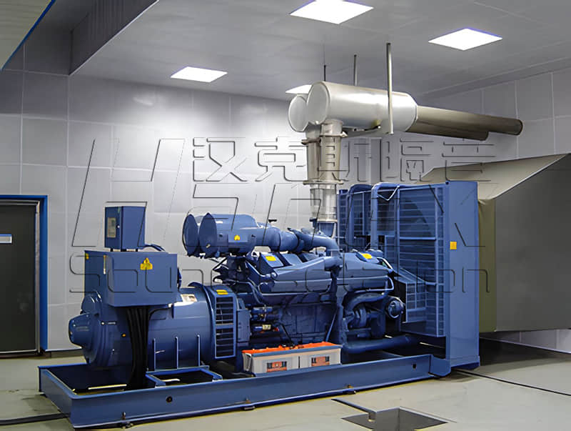 柴油發(fā)電機(jī)房隔音降噪現(xiàn)場實例