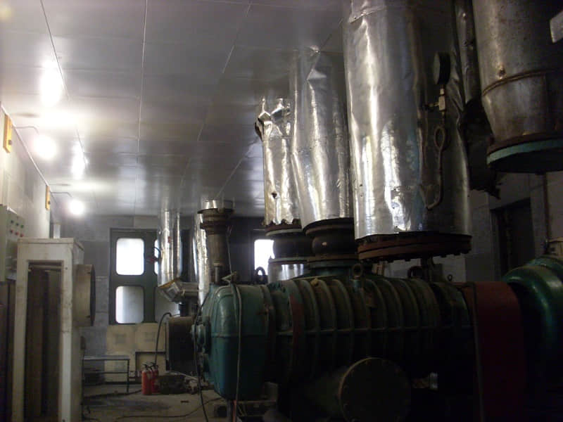 下沙化工廠羅茨風(fēng)機噪音治理案例