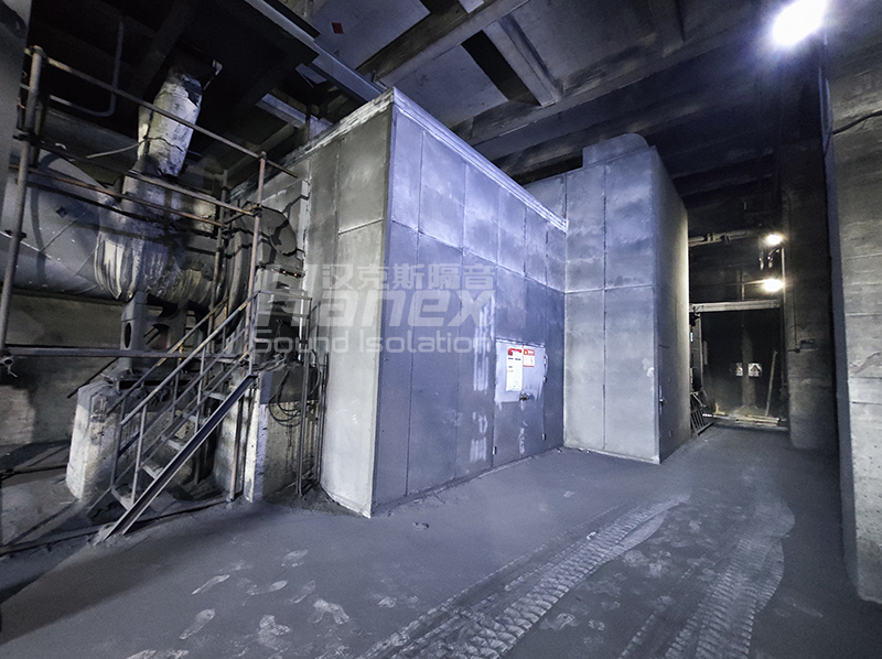 漢克斯為甘肅佰利聯(lián)球磨機定制隔聲罩項目案例