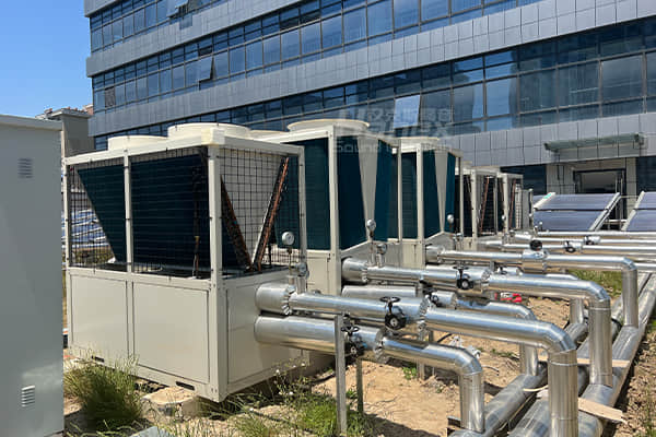 屋面風(fēng)冷熱泵噪音大，影響周邊居住環(huán)境怎么處理？